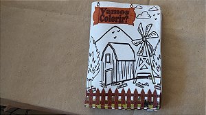Livro Pintar e Lava