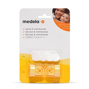 Kit Medela Com 2 Válvulas 6 Membranas
