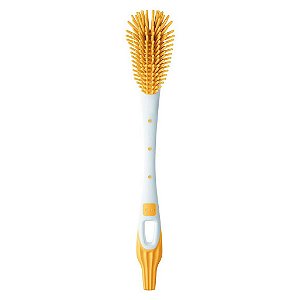 MAM SoftBrush Escova Macia para Mamadeira Amarelo