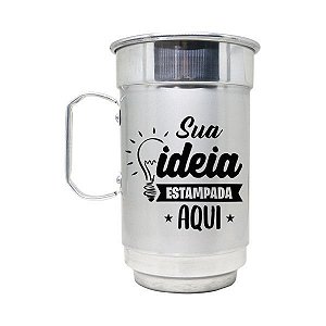 Caneca de CHOPP Alumínio  750 ml