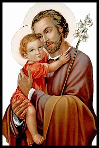 Quadro Decorativo Religioso São José
