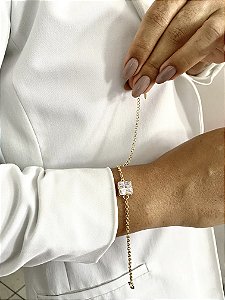 PULSEIRA ZIRCÔNIA QUADRADA