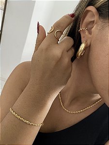 CHOKER CORDÃO BAIANO- DOURADA