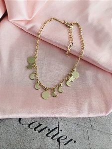 TORNOZELEIRA MISTYC DOURADA