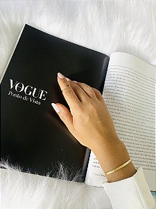 BRACELETE ARTEMIS COM DETALHES- DOURADO