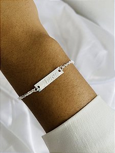 PULSEIRA AMOR- PRATA 1000