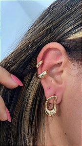 MIX DE BRINCOS GOTA+ 2 PIERCINGS ENCAIXE