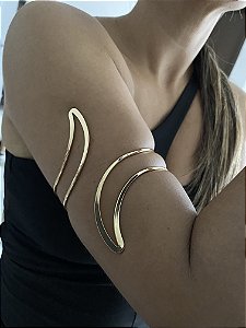BRACELETE ANTEBRAÇO DOURADO