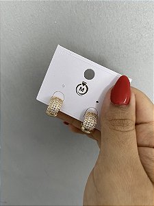 ARGOLAS ZIRCÔNIAS DALLA- DOURADA