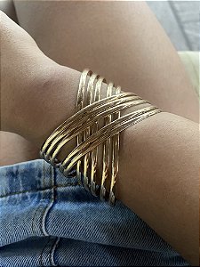 MAXI BRACELETE - DOURADO