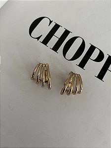 BRINCOS EAR HOOK DOURADO
