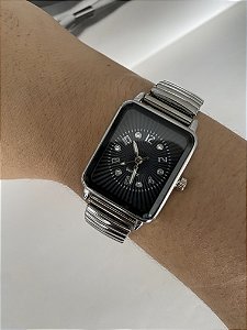 RELÓGIO ANALÓGICO INSPIRAÇÃO- PRATEADO