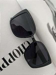 ÓCULOS FASHION OVERSIZED- TOTAL BLACK