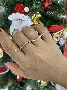 ANEL DUPLO- DOURADO- REGULÁVEL