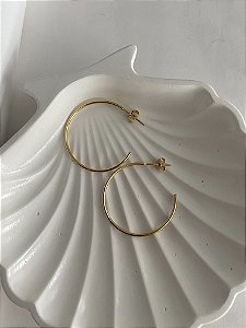 ARGOLINHA FIO DOURADO