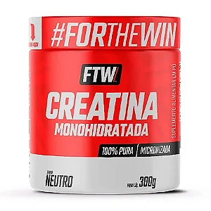 Creatina 100% Pura FTW micronizada 300g