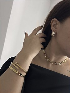 BRINCOS LORDY DOURADO