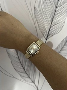 RELÓGIO GOLD REGULÁVEL