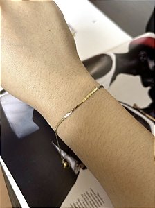 PULSEIRA FITA EM AÇO INOX