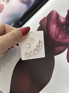 TRIO GOTAS DOURADA