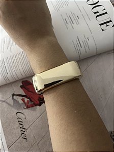 BRACELETE QUADRADO- DOURADO