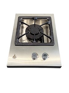 Bifeteira de Embutir a Gás Modelo Slim em Inox 304 Escovado 36 cm Guindani®