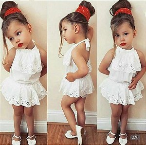 Vestido em Laise Rendado