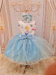 Vestido Cinderela ( Nao Acompanha Laço)