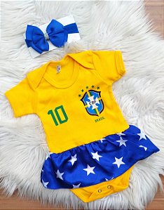 Kit Brasil Body e Laço
