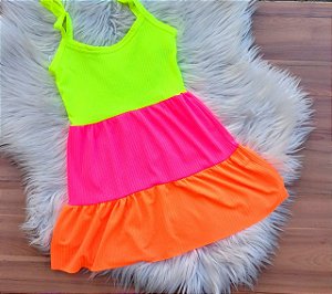 Vestido Tres  Marias Neon