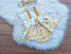 Romper Ano Novo Com Tiara