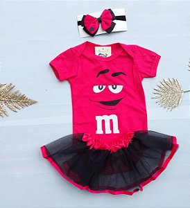 Body Pascoa Chocolate M&MS 3 Pçs