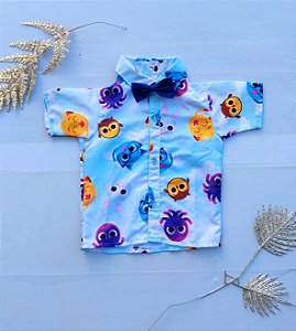 Camisa Bolofofos Com Gravata