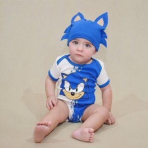 Fantasia Sonic - Dudika Moda Infantil