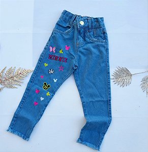 Calça Jeans Minnie