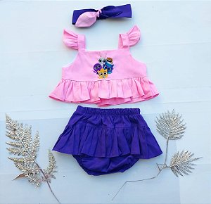 Conjunto 3 peças bolofofos