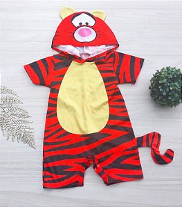 Fantasia bebe menino tigre tigrão mesvers anivers carnaval