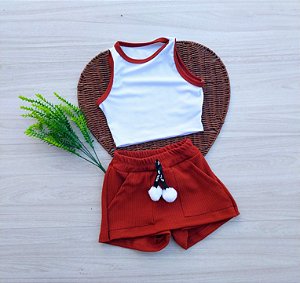Conjunto Pompom Bia