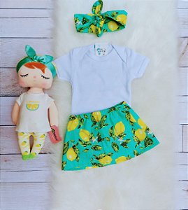 Conjunto Limaozinho 3 Pecas