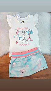 Conjunto Mermaid 2 anos