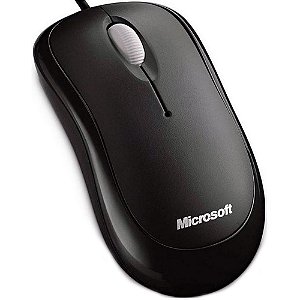 Mouse Optical Basic Com Fio Usb P5800061 Preto - Microsoft
