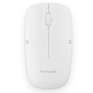 Mouse Sem Fio Lite 2.4GHZ 1200Dpi Usb MO286 Branco - Multilaser
