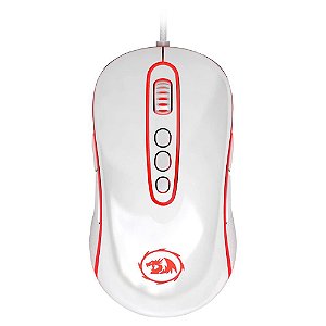 Mouse Gamer Redragon Phoenix 2 Rgb 9 Botões 10000Dpi M702W Branco - Redragon