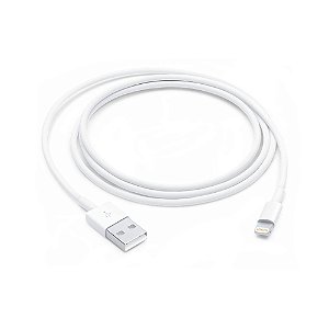 Cabo De Lightning Para USB 1mt Compatível C/ iPhone, iPad, Mac, iPod e AirPods MXLY2AM/A - Apple