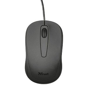 Mouse Óptical Ziva 1000Dpi 3 Botões Usb Preto - 21508 - Trust