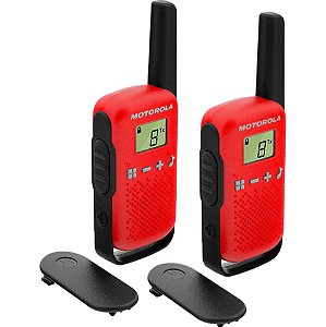 Rádio Comunicador Talkabout 25km T110BR Vermelho - Motorola