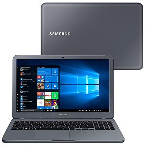 Notebook Samsung Essentials E30 Intel® Core™ i3-7020U, 4GB, 1TB, 15.6'' LED Full HD, Windows 10 Home Grafite - Samsung