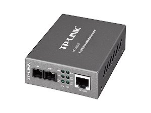 Conversor de Mídia TP-Link MC110CS Modo Único 10/100Mbps - TP-Link
