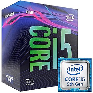 Processador Intel Core I5-9400F Coffee Lake, Cache 9MB, 2.9GHZ, LGA 1151, Sem Vídeo, BX80684I59400F - Intel