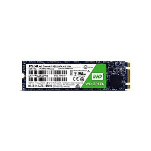 SSD WD Green 120GB M.2, Leitura 545MB/s, Gravação 430MB/s WDS120G2G0B - Western Digital